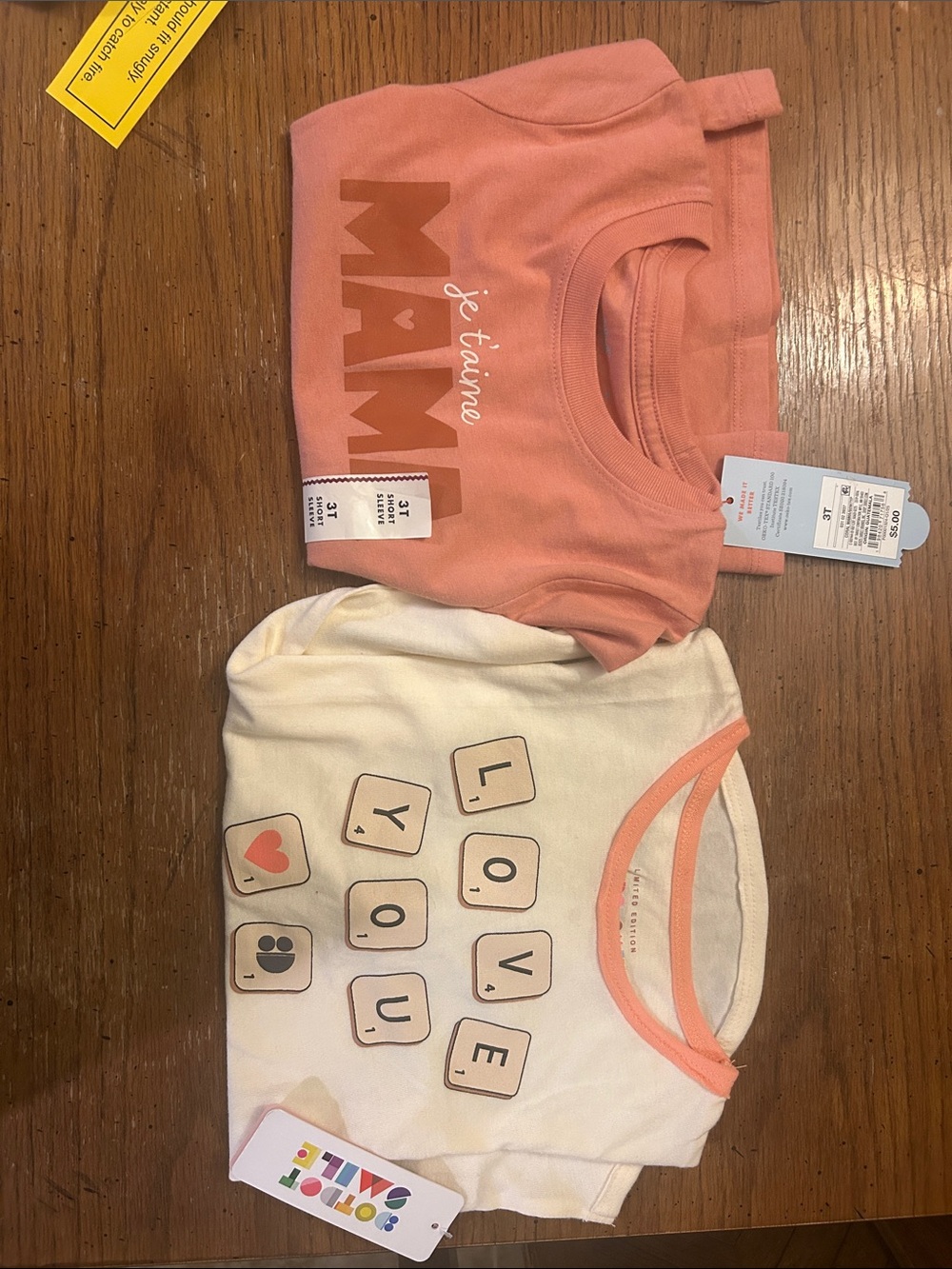Bundle of 3 t clothes